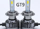 Gt9 H7 หลอดไฟหน้ารถ 50W 6000lumen 3 สี Led ไฟหน้า 4300K ​​3000K 6000K